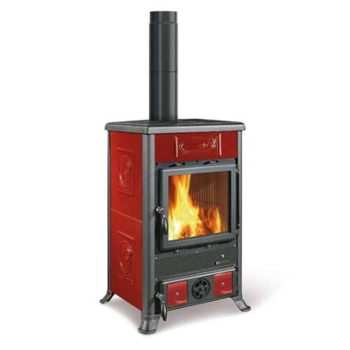 Kaminofen La Nordica Rossella R1 5.0 Ceramica – Keramik Bordeaux