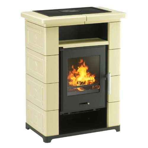 Kaminofen Wamsler Montafon 7 kW – Creme